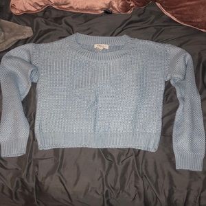 Knitted Crop Top Sweater